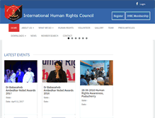 Tablet Screenshot of ihrc.in